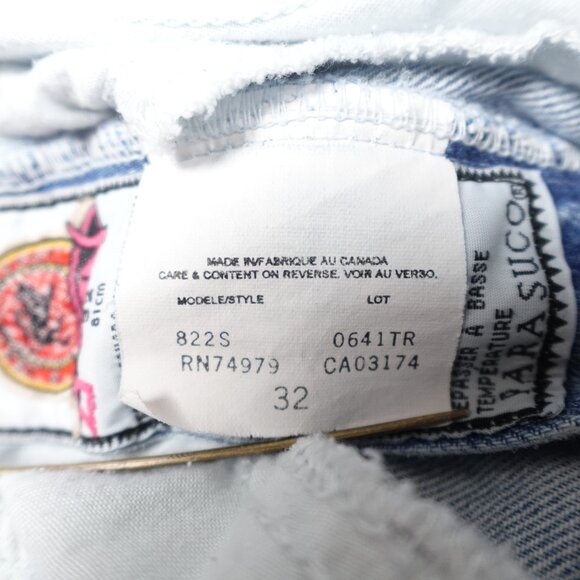 Vintage 90s Santana Parasuco High Waist Mom Jeans Women's Women's 32 (30x28) - Picture 5 of 13